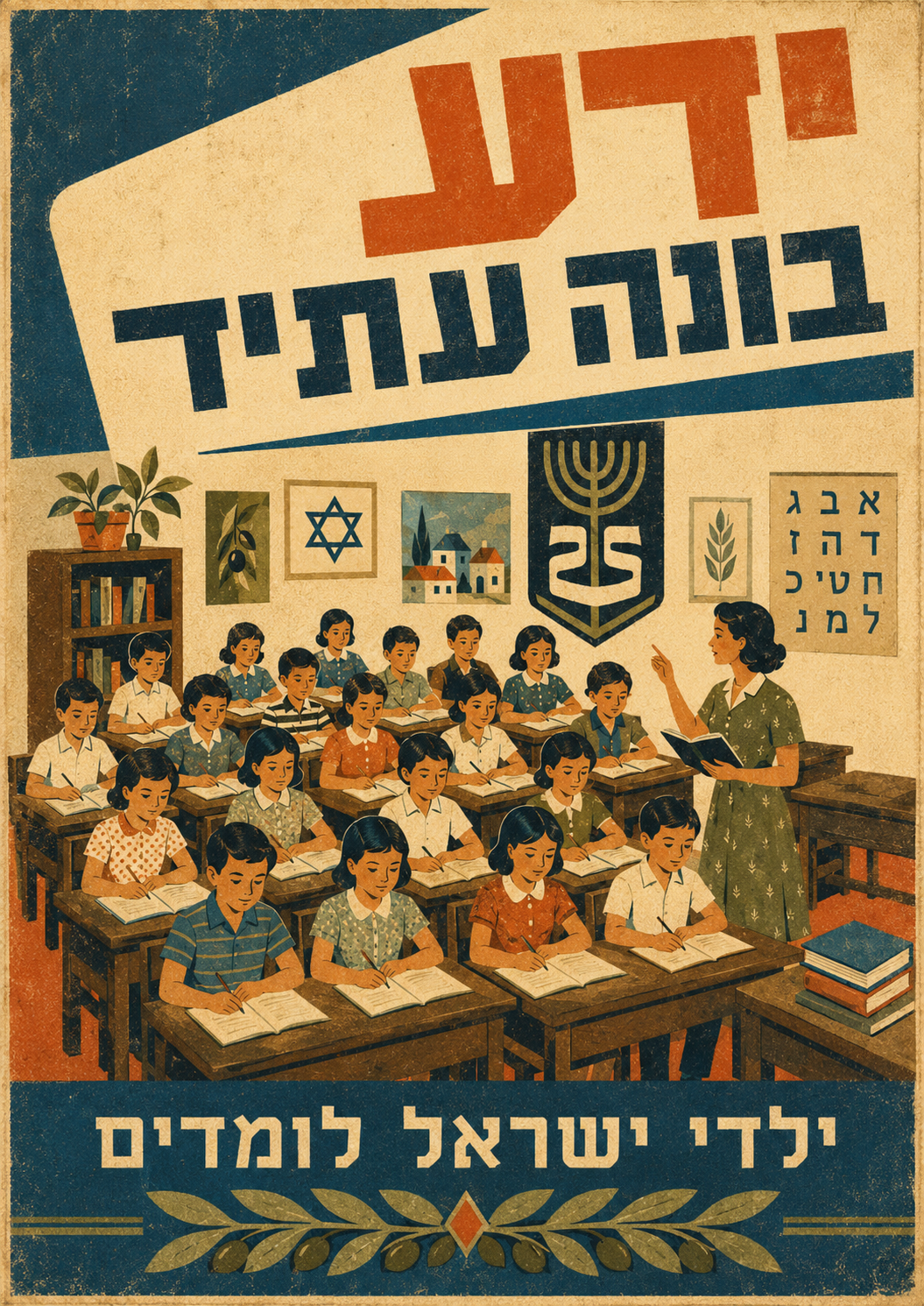 פוסטר חינוכי היסטורי